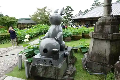 三室戸寺の狛犬