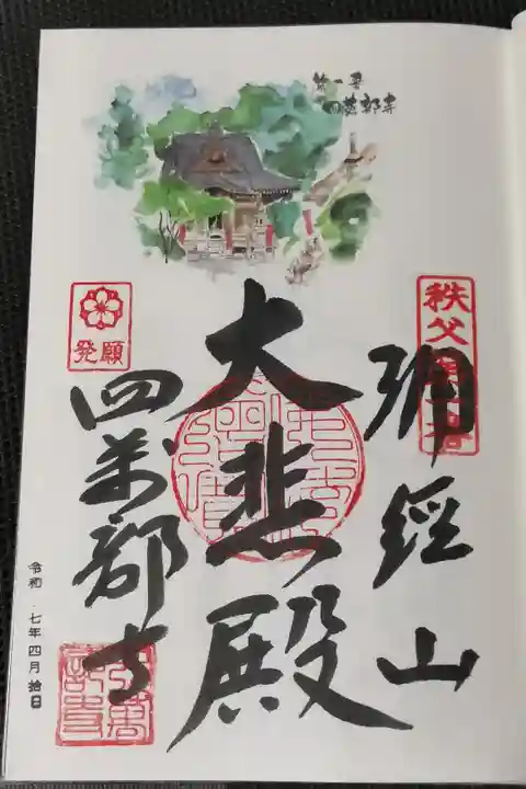 秩父札所巡り 発願