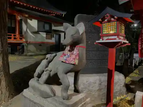 花園神社の狛犬