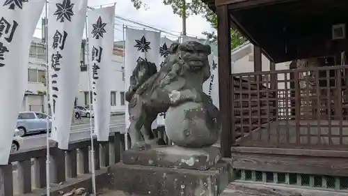 秋葉神社の狛犬