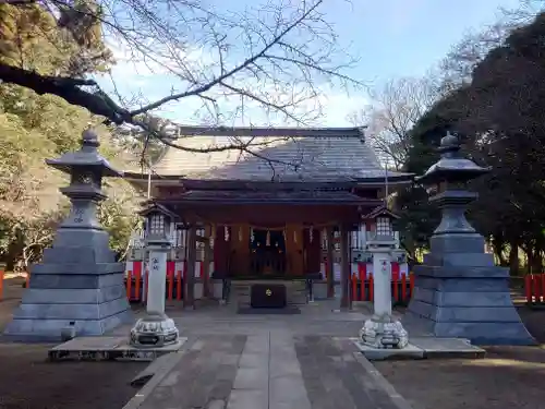 息栖神社の本殿