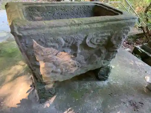 天照大神社の手水舎