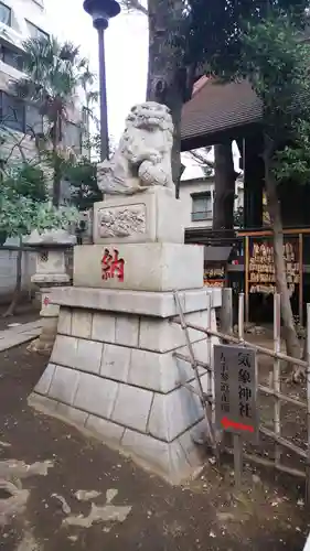 高円寺氷川神社の狛犬