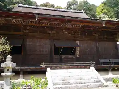 桑実寺の本殿・本堂