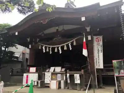 鳩森八幡神社の本殿・本堂