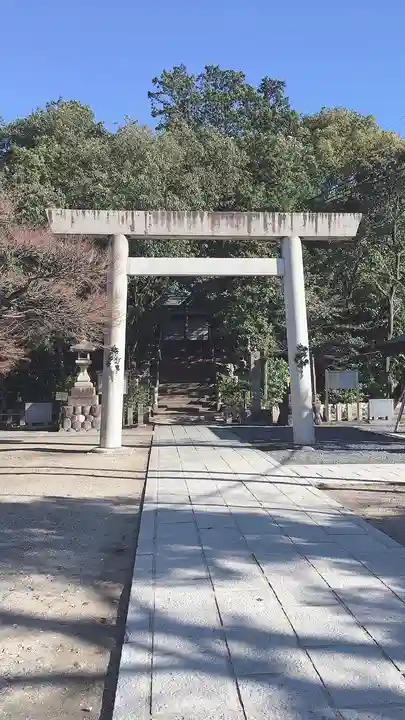 白山神社(二子町)の鳥居