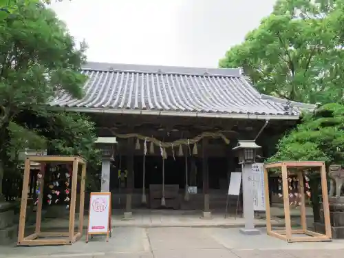 柳川総鎮守 日吉神社の本殿