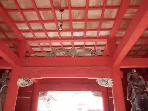 那古寺の山門・神門