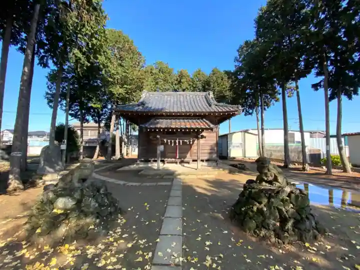 諏訪社の本殿・本堂