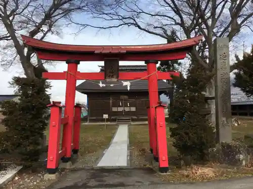 笠原神社の鳥居