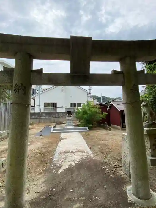 洲本八幡神社の鳥居