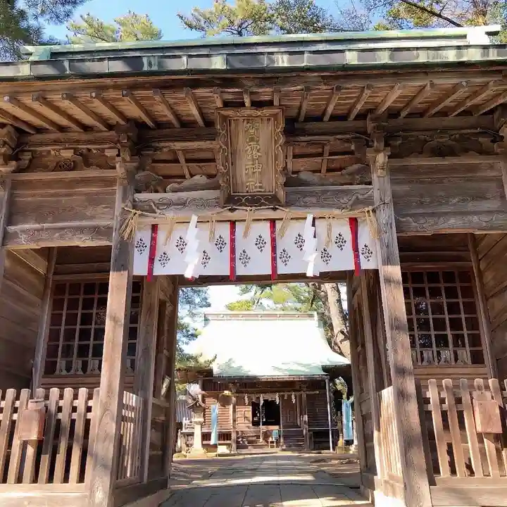 賀露神社の山門・神門