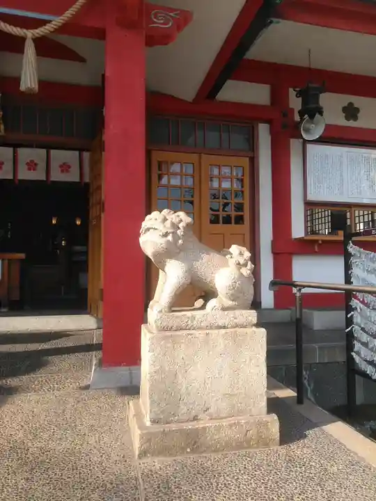 菅原神社の狛犬
