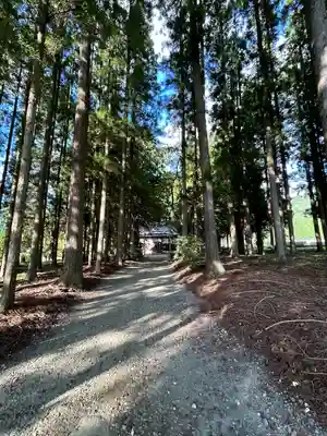 米子神社の自然
