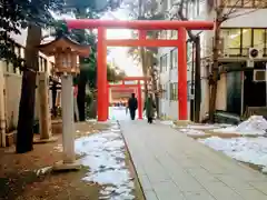 花園神社の鳥居