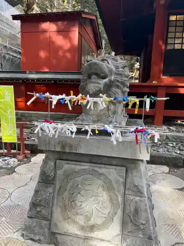 日光二荒山神社の狛犬