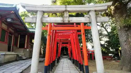 品川神社の鳥居