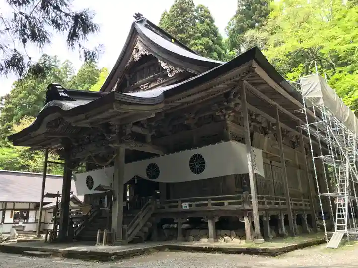 戸隠神社宝光社の本殿・本堂