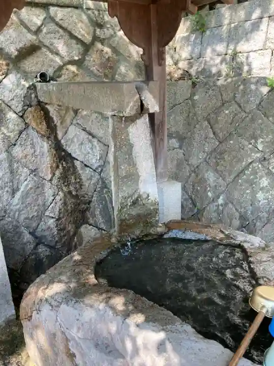金ケ崎神社の手水舎