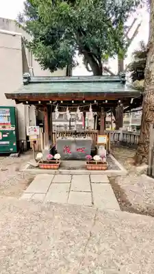 高円寺氷川神社の手水舎