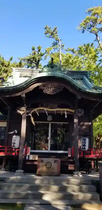 諏訪神社の本殿・本堂