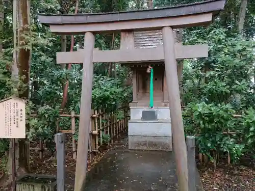 岩槻久伊豆神社の末社・摂社