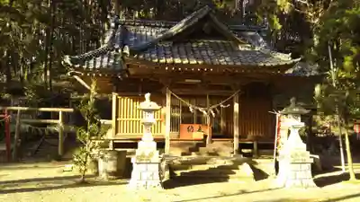 伊勢神社の本殿・本堂