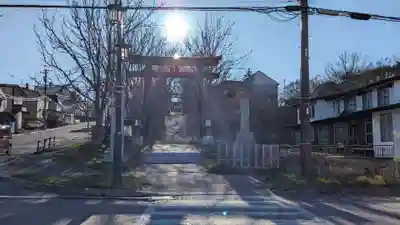 釧路一之宮 厳島神社の鳥居