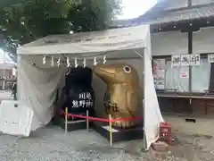 川越熊野神社の狛犬