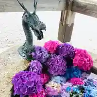 金井神社の手水舎