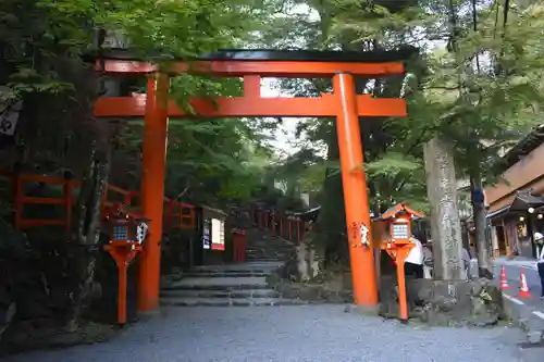 貴船神社の鳥居