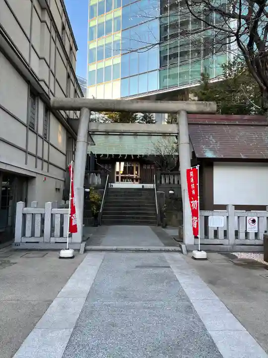 六本木天祖神社の鳥居