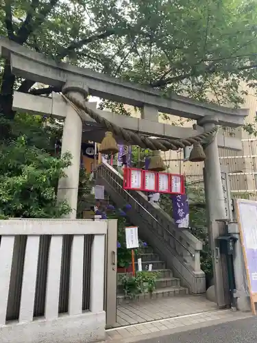 十番稲荷神社の鳥居