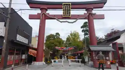 笠間稲荷神社の鳥居