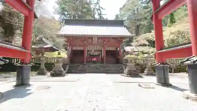 北口本宮冨士浅間神社の山門・神門