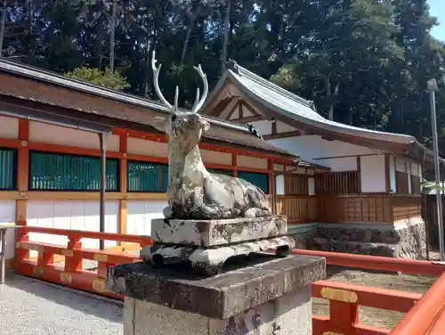 大原野神社の像