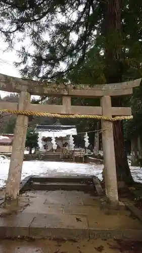 但馬天満宮の鳥居