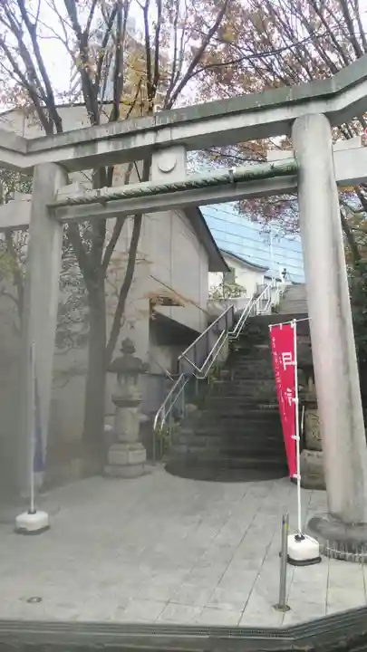 北谷稲荷神社の鳥居