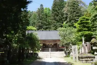 有明山神社の本殿・本堂