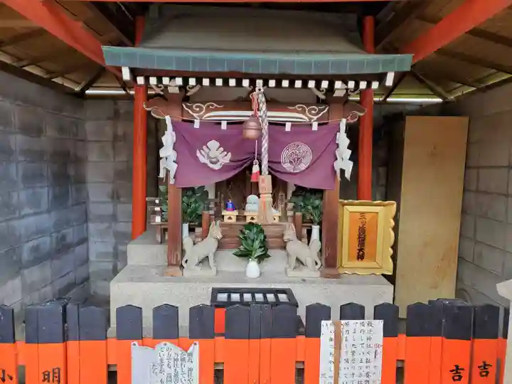 三ツ梅稲荷大神の本殿・本堂
