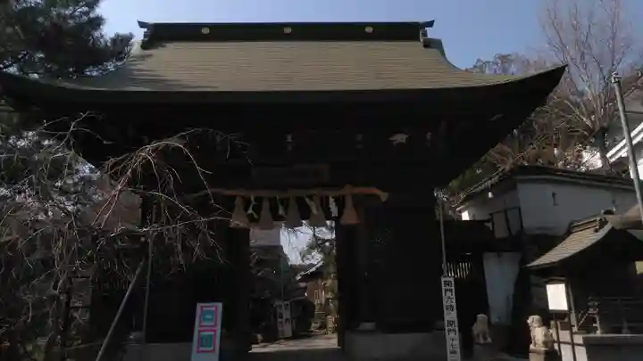 小倉祇園八坂神社の山門・神門