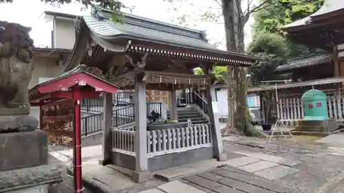 滝野川八幡神社の手水