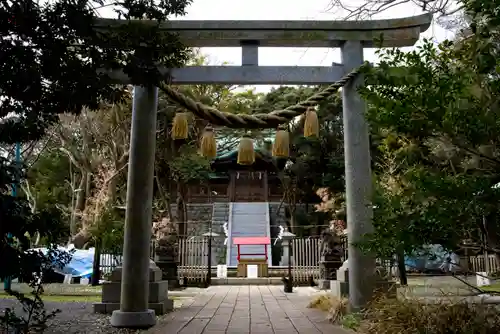 江島神社の鳥居