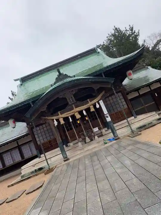 彦島八幡宮の本殿・本堂