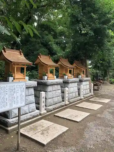 所澤神明社の末社・摂社