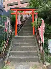 中本一稲荷神社の鳥居