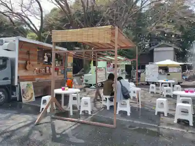 金井神社の食事