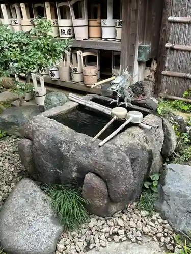 宝積寺の手水舎
