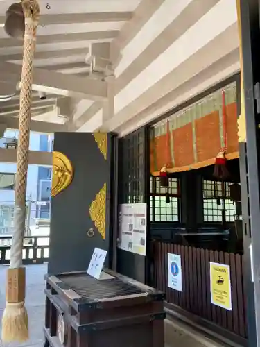 難波神社の本殿・本堂