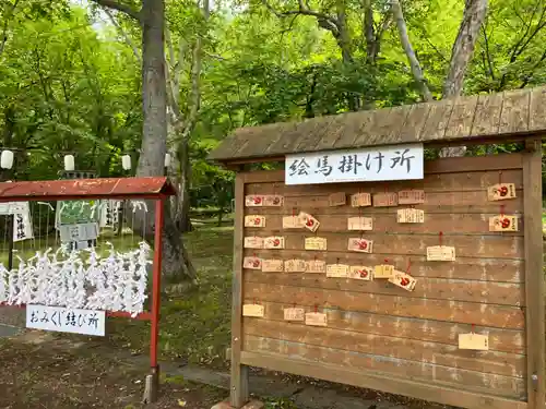 小樽天狗山神社の絵馬